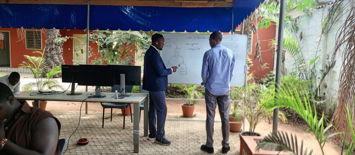 Professional team collaboration